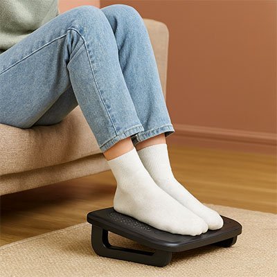 Repose - pieds bureau | Ergonomique - OrganiseFacile