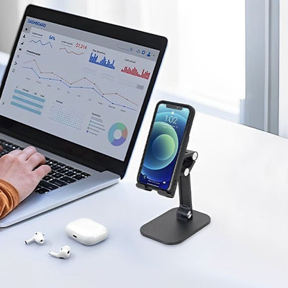 Support téléphone bureau | Ergonomique Ajustable - OrganiseFacile